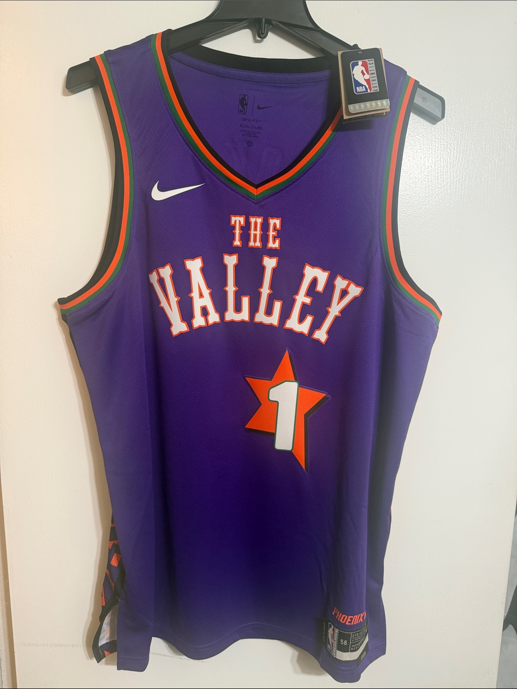 Nike Devin Booker ‘The Valley' Phoenix Basketball Jersey